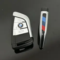 NEU 1x Schlüssel Gehäuse 3 Tasten schwarz/silber mit EMBLEM für BMW 3 5 6 8 X3 X4 X5 X7 G21 G20 G31 G30 – Bild 9