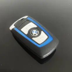 NEU blau Schlüssel Gehäuse 3 Tasten BMW METALL F20 F21 F22 F30 F31 F80 E84 F85 – Bild 3