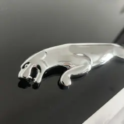 NEU Jaguar SET Emblem Heckdeckel Logo 18cm Heckemblem Rear Badge CHROM – Bild 6