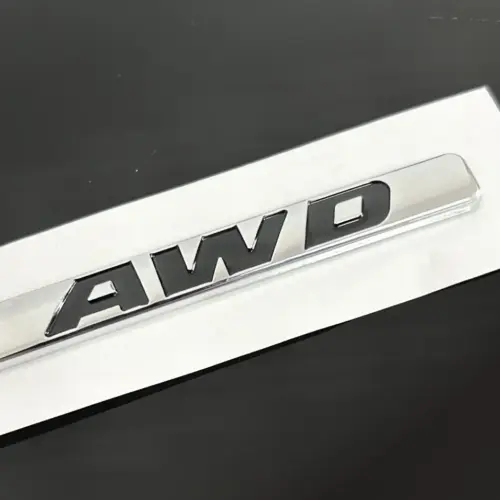 Alternative view of neu ORIGINAL Jaguar AWS Emblem 90mm Chrom Logo Schild Aufkleber