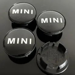 Alternative view of original 4x 54/45mm für MINI schwarz glänzend Felgendeckel Nabenkappen Rad Felgenkappen Nabendeckel Kappe 3613-1171069
