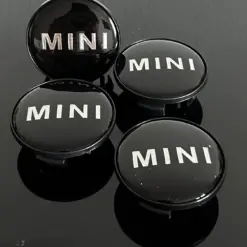 original 4x 54/45mm für MINI schwarz glänzend Felgendeckel Nabenkappen Rad Felgenkappen Nabendeckel Kappe 3613-1171069