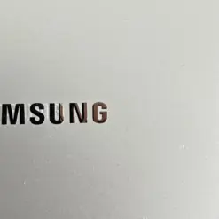 original ALU Aufkleber SAMSUNG Logo 33x6mm Emblem Schriftzug selbstklebend silber Metall – Bild 5