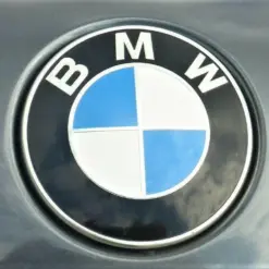 1x BMW Plakette 74mm Emblem Schriftzug 51148132375 LOGO 7,40cm Hood – Bild 4