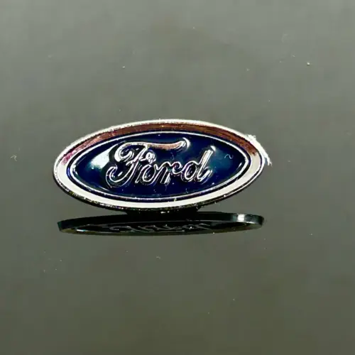 1x für FORD original Aufkleber 3D OVAL 27x12mm Emblem Schriftzug Logo selbstklebend Kunststoff – Bild 3