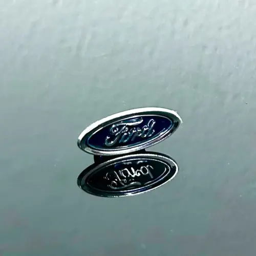 1x für FORD original Aufkleber 3D OVAL 27x12mm Emblem Schriftzug Logo selbstklebend Kunststoff – Bild 4