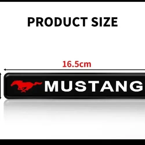 1x MUSTANG beleuchtet für Kühlergrill Logo Schild Emblem Plakette – Bild 6