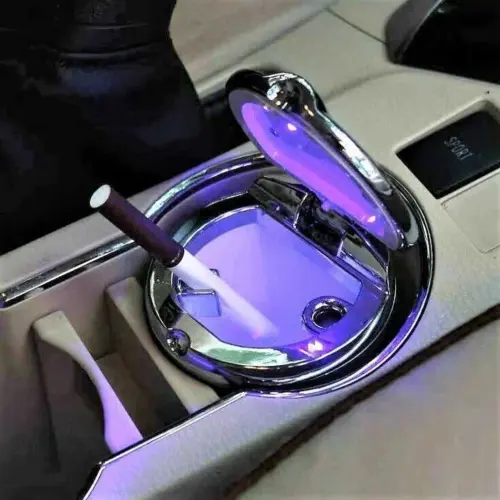 1x NEU LED Aschenbecher Mittelkonsole Einsatz Einsatz LED für BMW in Performance – Bild 3
