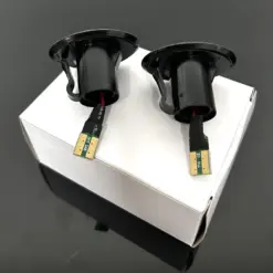2x für ABARTH 500 LED schwarze Seitenblinker LAUF-LED Blinker links rechts auch für Fiat 500 OVP – Bild 4