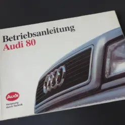 Audi 80 B4 Betriebsanleitungab `91 Bedienungsanleitung Anleitung Wartung Service