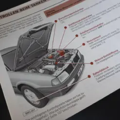 Audi 80 B4 Betriebsanleitungab `91 Bedienungsanleitung Anleitung Wartung Service – Bild 7