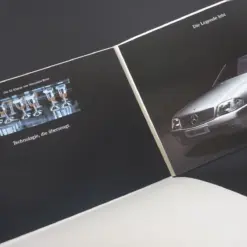 Die SL-Klasse 1989 von Mercedes Benz Personenwagen Prospekt Katalog Broschüre – Bild 5