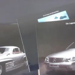 Die SL-Klasse 1989 von Mercedes Benz Personenwagen Prospekt Katalog Broschüre – Bild 7