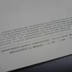 FIAT 850 super Betriebsanleitung 04/1965 Bedienungsanleitung Anleitung Wartung – Bild 12