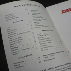 FIAT 850 super Betriebsanleitung 04/1965 Bedienungsanleitung Anleitung Wartung – Bild 4