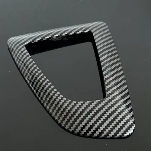 Alternative view of für BMW Kohlefaser/Carbon Design Mittelkonsole Schalthebel Platte Abdeckung Blende F21 F20 F22 F23 F30 F31 F34 F33 F35 F36