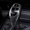 für BMW Kohlefaser/Carbon Design Schalthebel Platte Abdeckung Blende F20 F21 F22 F23 F30 F31 GT F34 F35 X3 X4 X5 X6