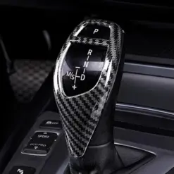 für BMW Kohlefaser/Carbon Design Schalthebel Platte Abdeckung Blende F20 F21 F22 F23 F30 F31 GT F34 F35 X3 X4 X5 X6