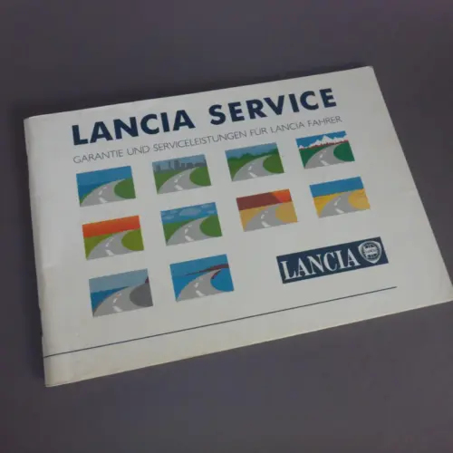 Lancia Serviceheft Inspektionsheft Servicenachweis Serviceplan 139000km
