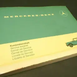 Mercedes Benz W115/8 Wartungspläne Serviceheft Inspektionsheft Kundendienstheft
