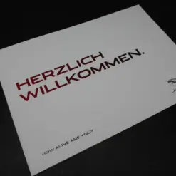 NEU Jaguar XF XJ XK How alive are you Prospekt Brochure 2012 Herzlich Willkommen