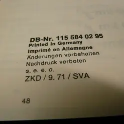 NEU Mercedes Benz W115 1971 Wartungspläne Serviceheft ORIGINAL Inspektionsheft – Bild 13