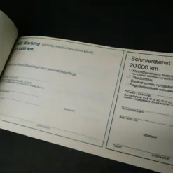 NEU Mercedes Benz W115 1971 Wartungspläne Serviceheft ORIGINAL Inspektionsheft – Bild 8