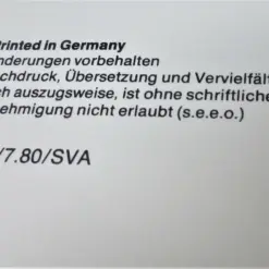 NEU Wartungsheft Mercedes Benz 230G 280GE Serviceheft 1980 W460 Kundendienst – Bild 8