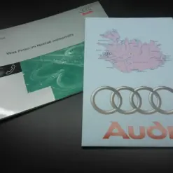 ORIGINAL Audi 9715698A000 8/96 UNTERWEGS mit Tips und LANDKARTE A2 A3 A4 A6 A8