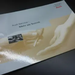 ORIGINAL Audi 98156258301 1997 Audi Service mehr als Technik Broschüre A4 A6 A8