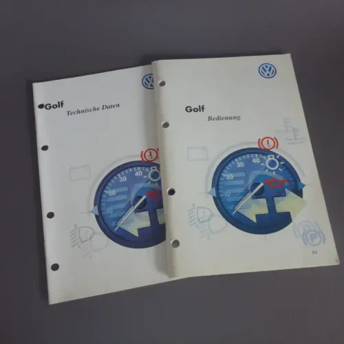 VW GOLF 4 NEU ORIGINAL Bedienungsanleitung ab 1997 Bordbuch Anleitung Bedienung