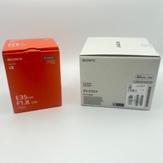 Sony ZV-E10 II + Sony 35mm F1.8 OSS Bundle | NEU & OVP | Vlogging & Foto Kit